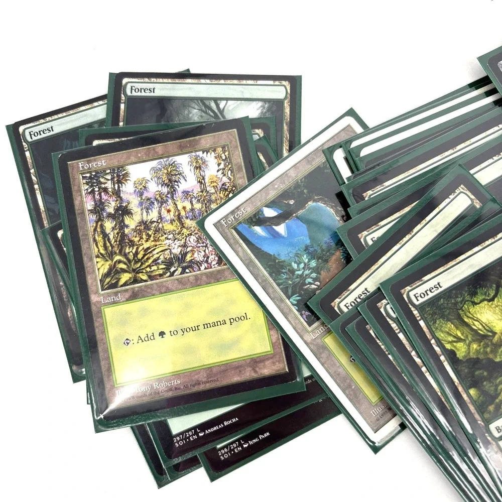 MTG Commander Deck Marwyn the Nurturer Mono Green Elf Ball Tribal EDH Sleeved Bo